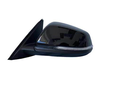 #165 BLACK LEFT DRIVER MIRROR WITH TURN SIGNAL FOR BMW X1 2016 2017 2018 19-2021