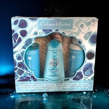 Crabtree and Evelyn La Source Set; Includes Hand Therapy, Body Lotion, Body Wash