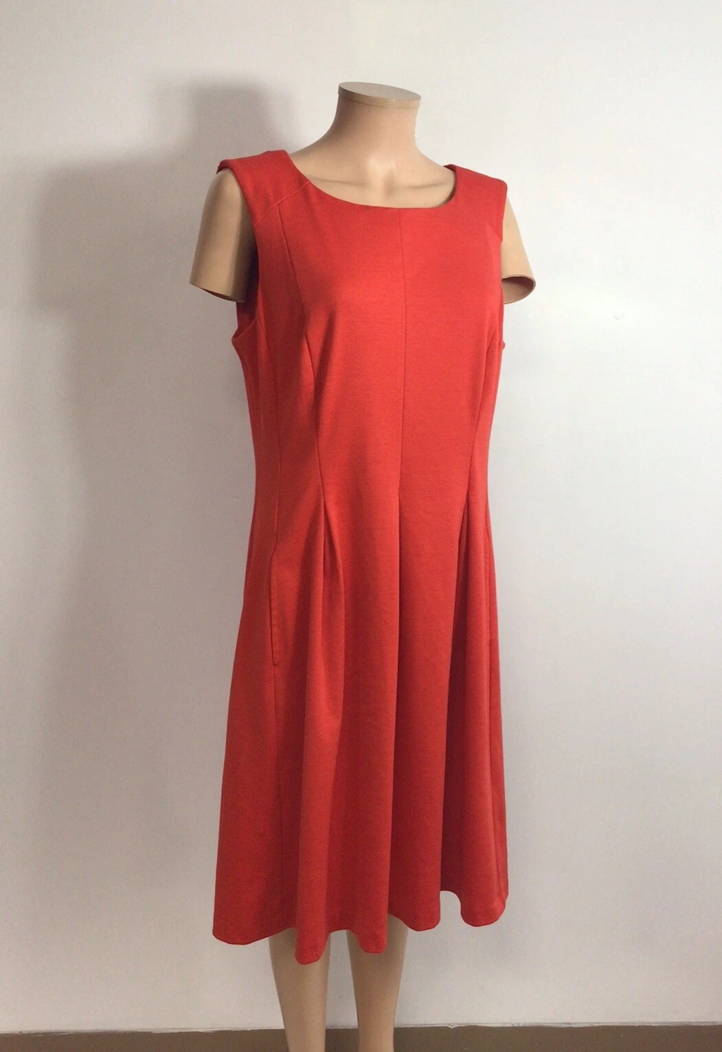 VETEMENTS Connected Apparel Vestito Rosso Donna 16