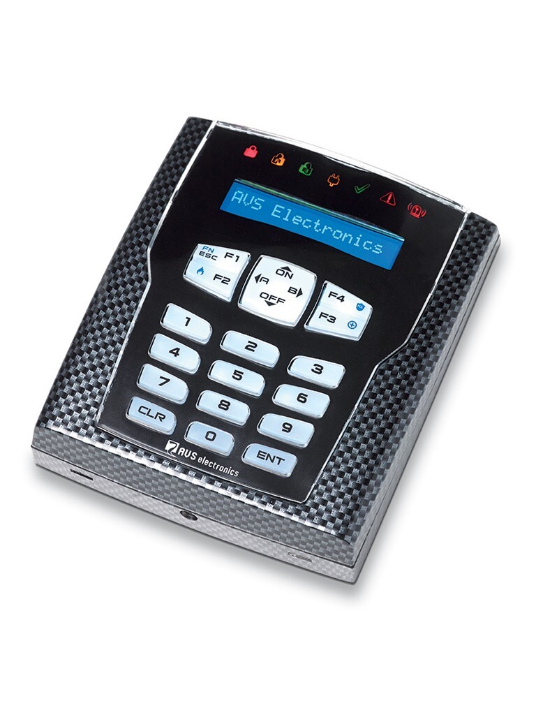 Tastiera AVS A500 CARBON LOOK | Display LCD Allarme AVS Electronics