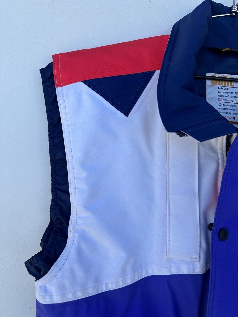 美品ヴィンテージ Olympic USA SKI Team Wear Vintage USA Olympics Windbreaker Apex One 1/4 Zip Jacket