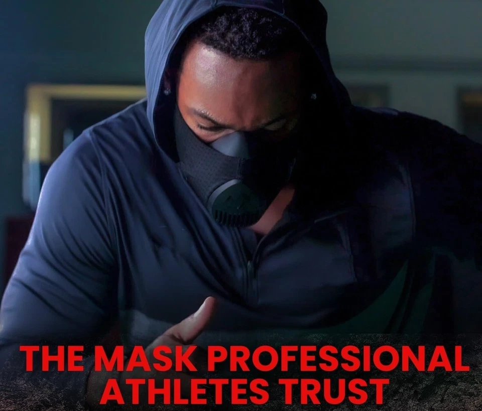 Máscara de entrenamiento de elevación, clínicamente probada y patentada US NUEVO Foto 3 de 4