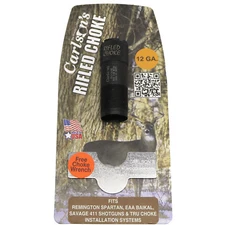 Carlson's Choke Tube 12G Rifled Remington Spartan EAABaik Sav411 Tru Choke 40060
