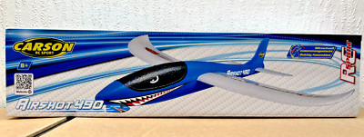Carson RC Sport | Wurfgleiter AIRSHOT 490 blau | Flugzeug | fast unzerstörbar