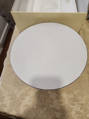 Lenox Opal Innocence Wedding Promises Cake Plate