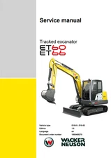 Wacker Neuson Excavator ET66  Repair Manual PDF