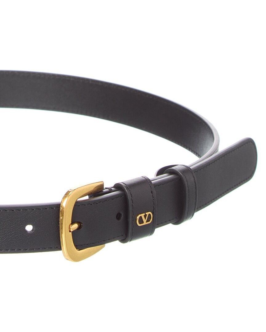 Valentino Vlogo Signature Mini Leather Belt Women's thumbnail 2