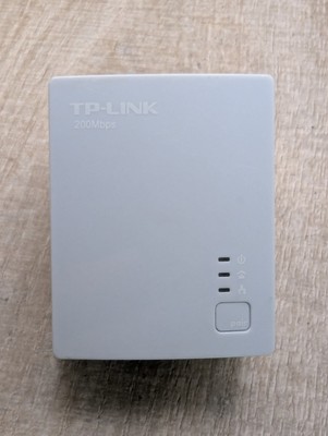TP-Link TL-PA210 200MBPS Powerline Ethernet Booster Extender Stecker getestet funktioniert