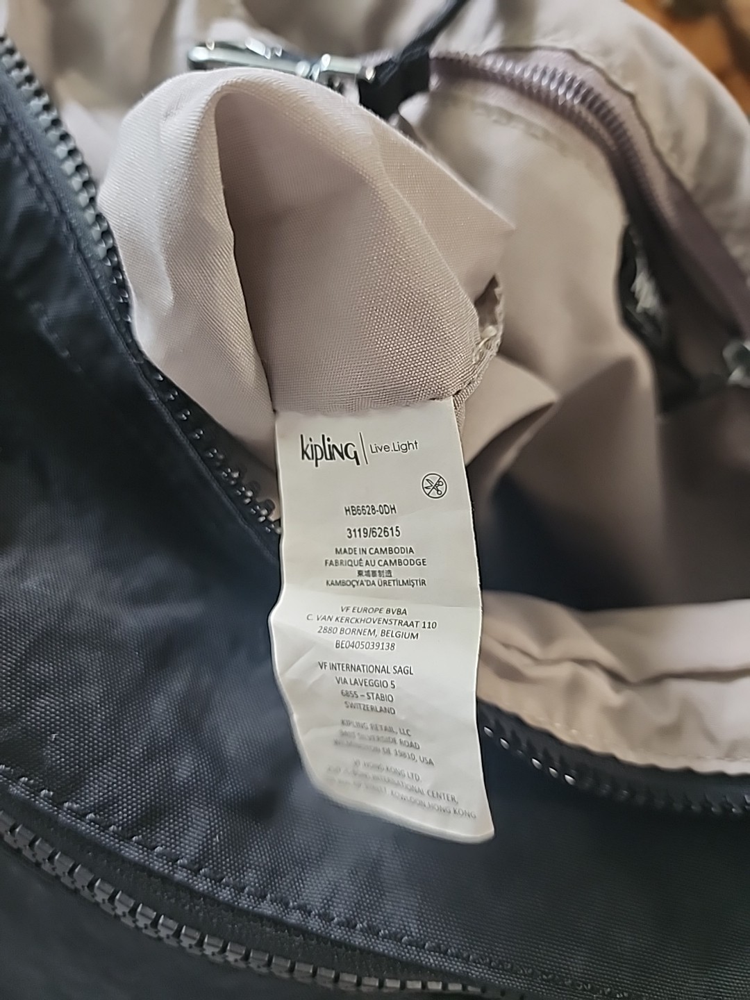 Kipling Black Nylon Handbag - image 9