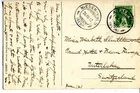 1912 Niessen-Kulm Switzerland Cover on Niessenbahn Railway postcard