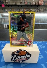 2021 Bowman - Chrome Prospects Jose Tena #BCP-128 Yellow Mini-Diamond Refractor