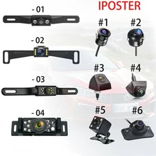 Car Rear View Reversing Camera RCA Interface Waterproof HD Night Vision 170°