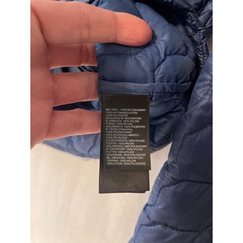 The North Face Thermoball Puffer Jacket Blue Mens Size Large Outdoor Packable - Picture 7 of 10
