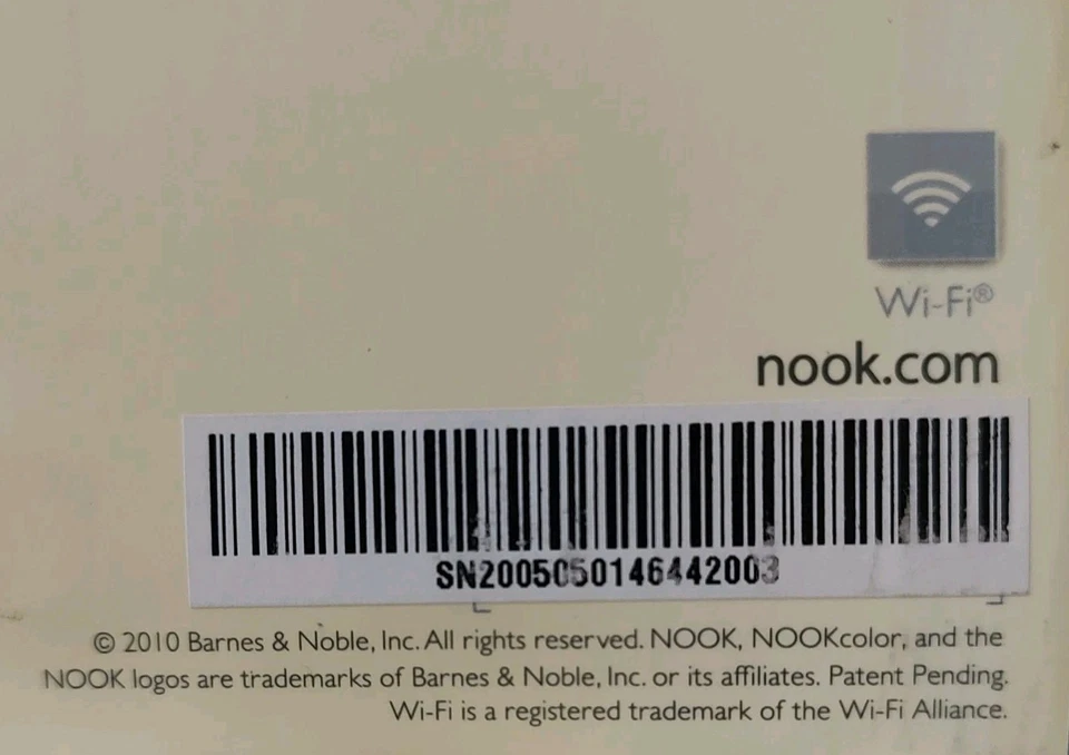 BARNES & NOBLE NOOK цвет 8GB, Wi-Fi, 7 дюймов - черный - Изображение 4 из 4