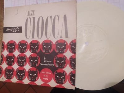7'' WERBUNG GESCHENK STRÜMPFE MIT FLEXI DER BOTSCHAFTER IST ANGEKOMMEN VG +