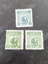 CHINA Liberation 1949 10/30/30 X3 STAMPS Soldier and Worker MNH VF