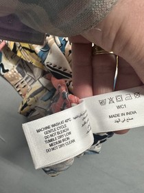 Nuon Relaxed Fit Vibrant Graphic Print Short Sleeve Men's Casual Shirt, Size S.