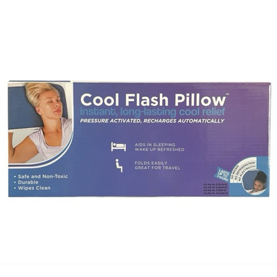 #ad #ad Cool Care Technologies Pillow Cooling Flash Pad Gel Mat Pressure Activated $19.99