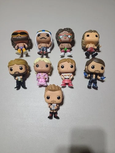 Funko POP WWE Loose Figures Pick Yours Ric Flair Jericho Macho Styles Warrior ++