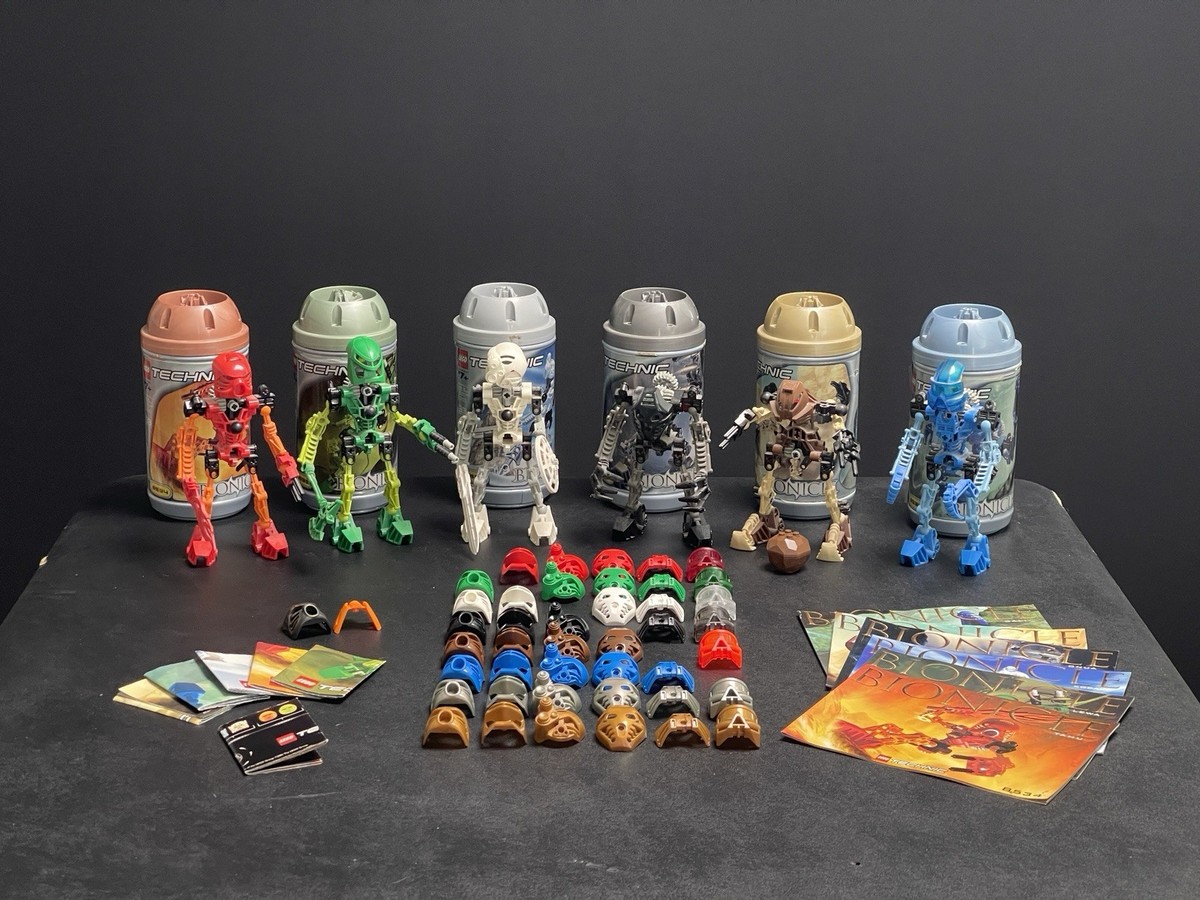C106　とぴあ　領国つかさ　フルセット Lego Bionicle Toa Mata Set Of Six Complete | eBay