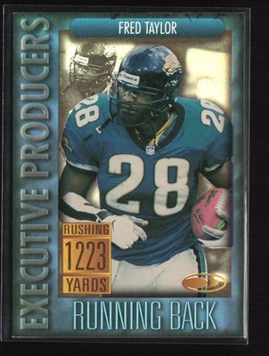 1999 Donruss Executive Producers 1025/1223 Fred Taylor #EP1-17
