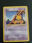 Abra 43/102 Common - Base Set Shadowless - WOTC TCG Pokemon Vintage LP/MP