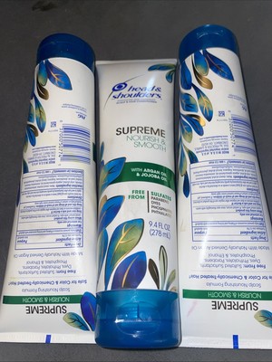 6 Pack HEAD & SHOULDERS SUPREME DETOX & HYDRATE SCALP & HAIR CONDITIONER 9.4 OZ