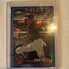 2024 Topps Pro Debut Chrome Tai Peete #PDC-107 Blue Refractor /150 Rookie