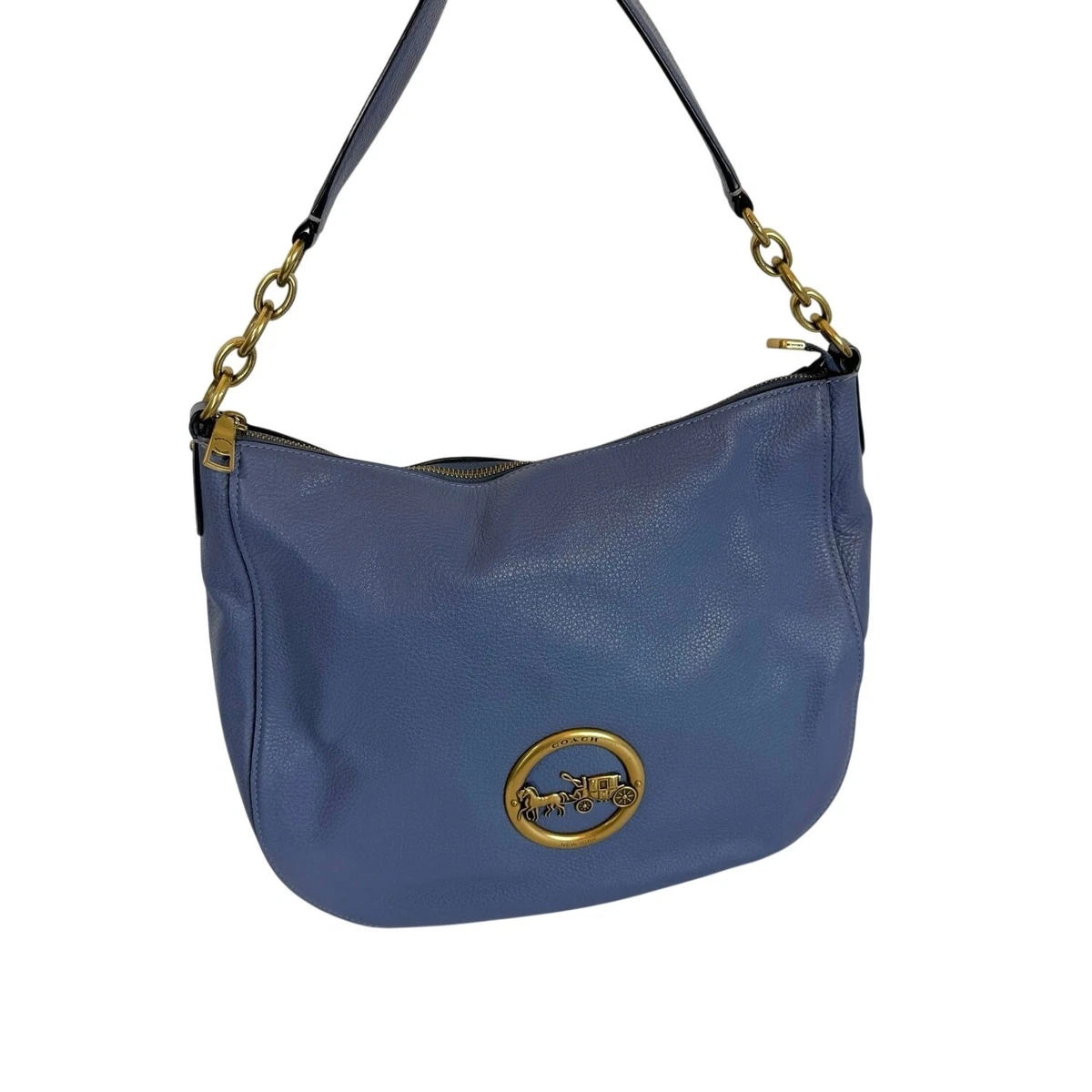 バッグ COACH Suede Signature Hobo Bag BLUE Coach Hobo Bags Blue Bags & Handbags for Women for sale | eBay