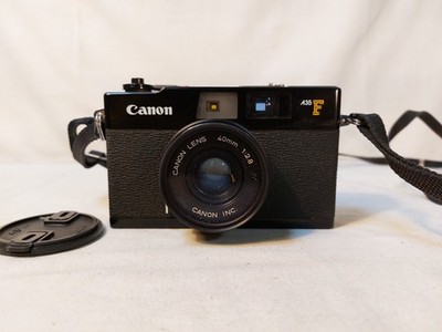 Selten: CANON A35F mit Objektiv CANON 1:2.8 40mm sehr schöner ästhetischer Zustand