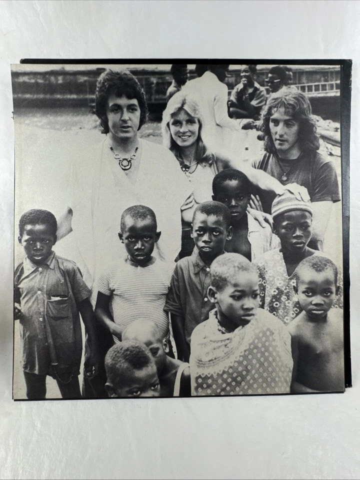 Paul McCartney & Wings Band On The Run 1973 1st Press W/ Poster Vinyl Lp SO 3415 - Image 3 of 4