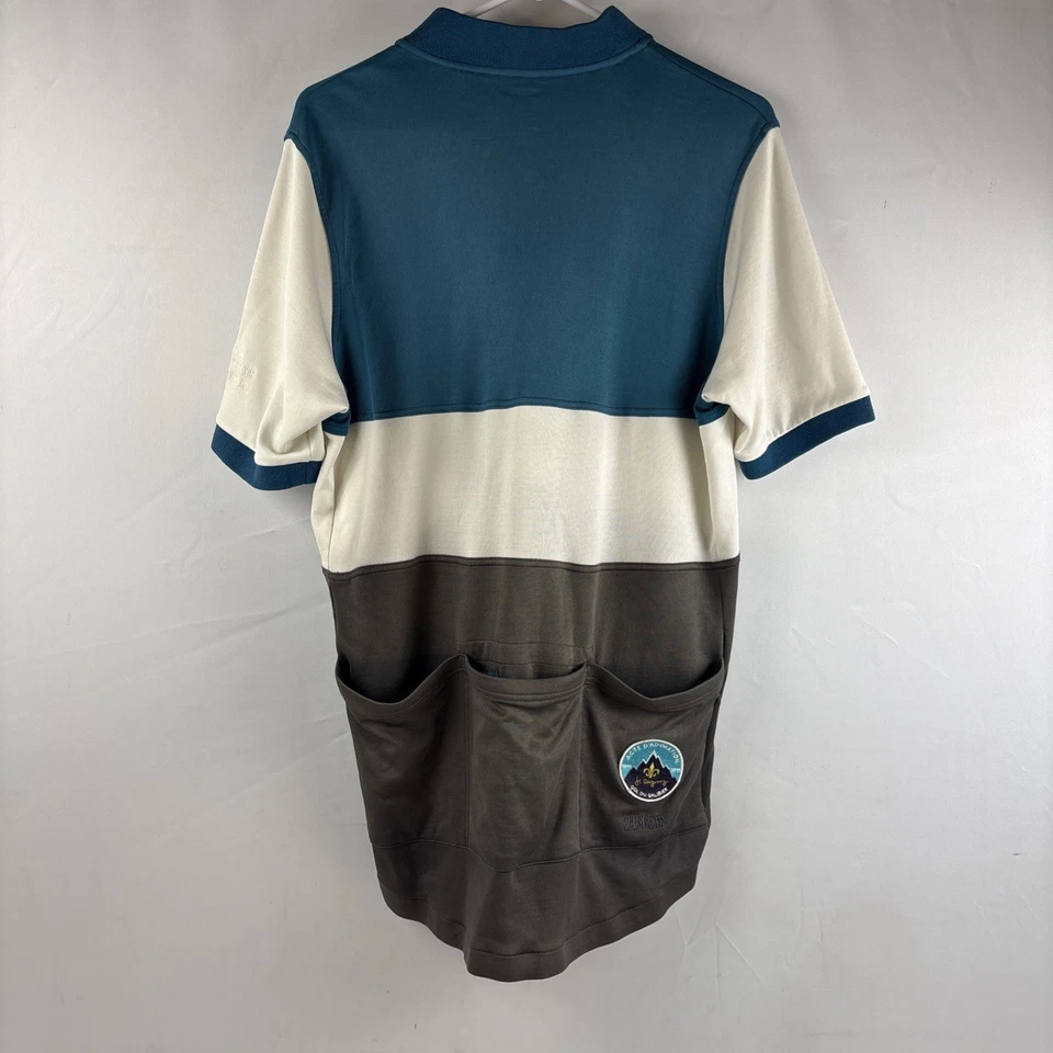 Camiseta deportiva de ciclismo Rapha Col Du Galibier edición limitada lana merino para hombre talla XXL Foto 2 de 4