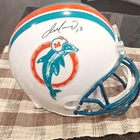 Dan Marino Miami Dolphins Autographed Helmet Beckett BAS Witnessed K94691