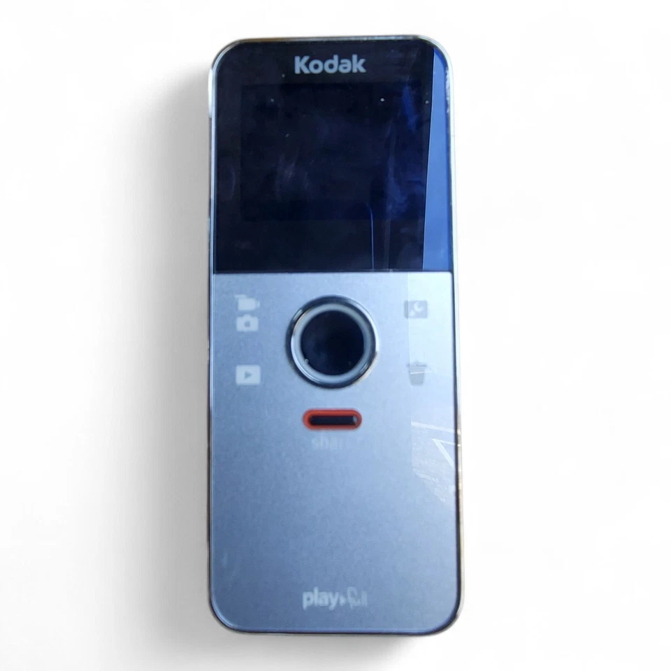 Cámara de video digital Kodak Play-ful ZE1 1080p HD 5MP con tarjeta SD 2G Foto 3 de 4