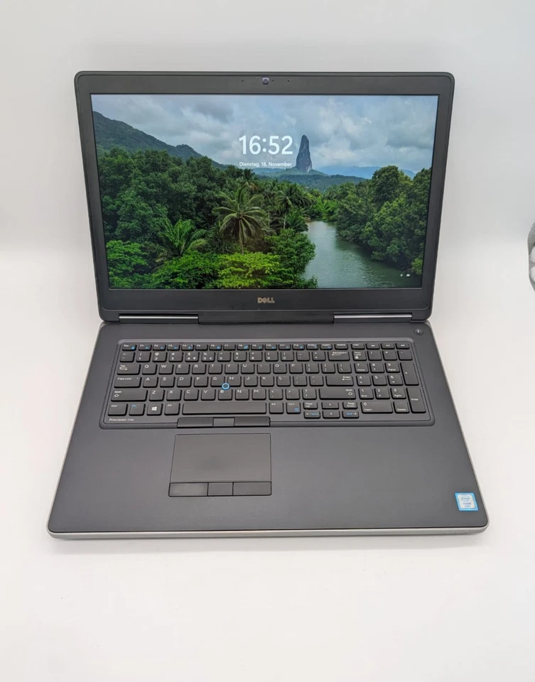 Portátil Dell Precision 7720 17,3" 256GB SSD NVIDIA P3000 E3-1535M v6 16GB RA - Imagen 2 de 4