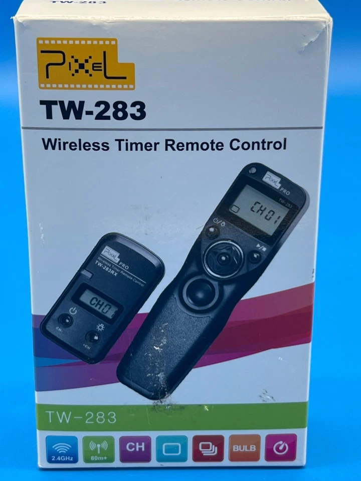 Pixel TW-283 Wireless Timer Remote Control For Nikon DSLR D7500/D7200/D7100/D700 - Image 2 of 4