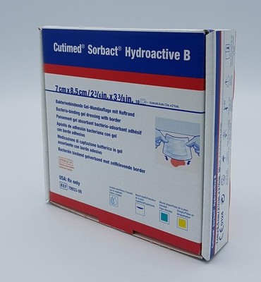 CUTIMED Sorbact Hydroactive B Gel-V.7x8.5 cm Inhalt: 10 ST REF 7993300