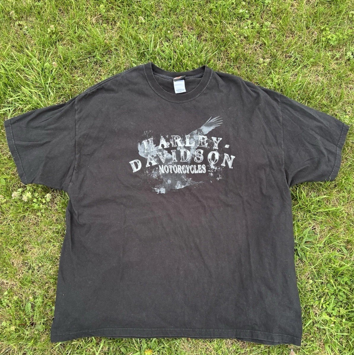 Harley-Davidson Men’s 3XL T-Shirt Chicago Illinois Black Motorcycles Cotton EUC
