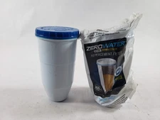 Lot of 2 ZeroWater 5 Stage Replacement Water Filters ZR-006 One Missing Package