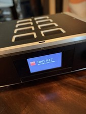NAD Master Series  M17 V2i  Preamp/Processor 11.1 BluOS audiophile streamer USED