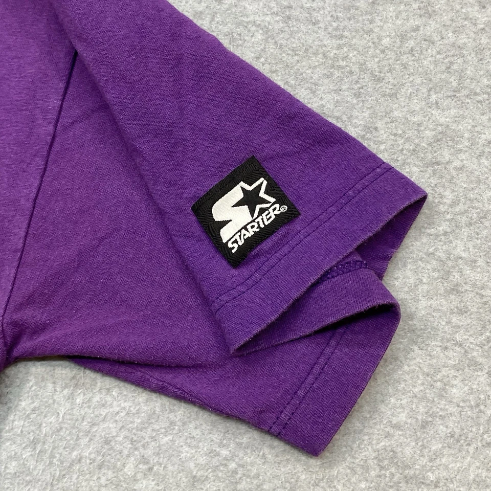 Camiseta De Colección Starter Diamondbacks Púrpura Para Hombre Talla M MLB Gráfico Hecha en EE. UU. Foto 3 de 4