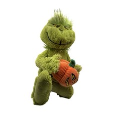 Aurora - Dr. Seuss - 10.5" Jack-O-Lantern Grinch Spooky Stuffed Animal