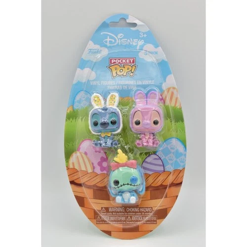 Funko Pocket Pop! Lilo & Stitch Easter Funko Pocket Mini-Figure 3-Pack Easter