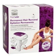 Silk'n Flash Go IPL Hair Removal Device Adjustable Speeds Corded for Legs Face