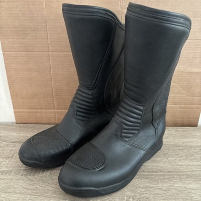 Bata wasserdichte Aquaboot Motorradstiefel Schienbeinabsatz- & Zehenschutz UK Größe 8