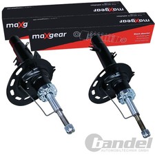 2X MAXGEAR GASDRUCK STOßDÄMPFER VORNE PASSEND FÜR PEUGEOT 208 LINKS+RECHTS