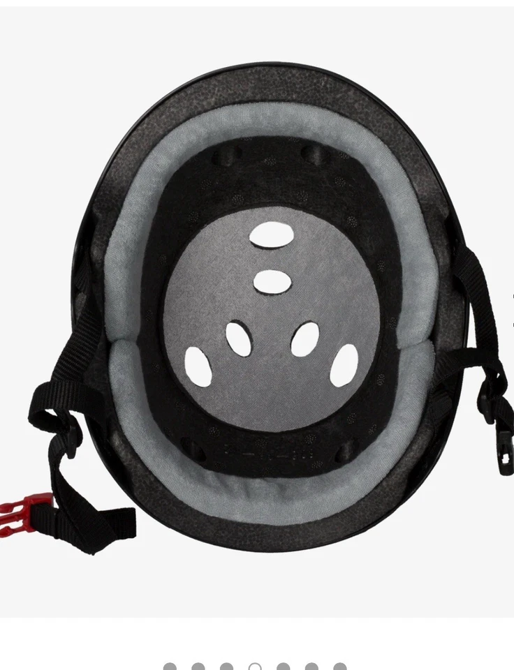 Casco de suéter Triple Eight The Certified en negro mate talla XS/S Foto 2 de 4