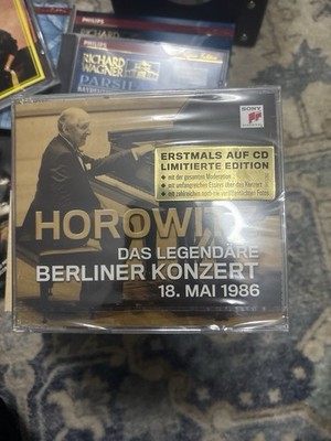 HOROWITZ - DAS LEGENDÄRE BERLINER KONZERT 18. MAI 1986 - 2 CD'S 07578