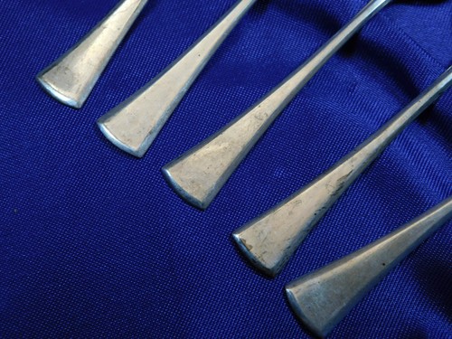 CUCHARA DEMITASSE PLATA .800 PATRÓN DESCONOCIDO ALEMÁN - MUY BUEN ESTADO - Imagen 2 de 7