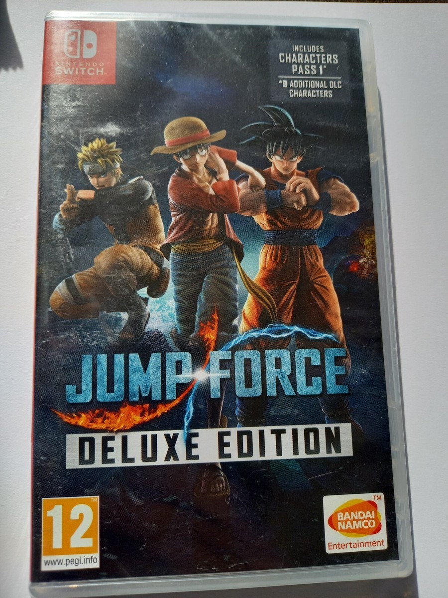 Jump Force Deluxe Edition Sealed Nintendo Switch Game UK